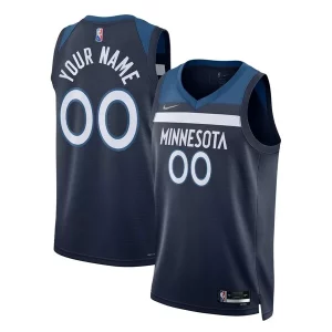 Accattivante Bellissimo Fantastico Minnesota Timberwolves Nike 2021/22 Diamond Swingman Custom Jersey Icon Edition Navy
