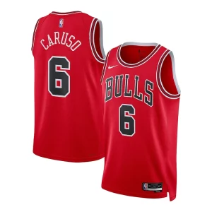 Accattivante Cool Alex Caruso Chicago Bulls Nike Unisex Swingman Jersey Association Edition Red