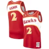Accattivante Fascinante Cool Stacey Augmon Atlanta Hawks 1991/92 Hardwood Classics Swingman Jersey Red