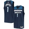 Accattivante Gorgeous Anthony Edwards Minnesota Timberwolves Nike Youth 2020/21 Swingman Jersey Icon Edition Navy