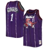 Accattivante Gorgeous Comodo Tracy McGrady Toronto Raptors Big & Tall Hardwood Classics 1998/99 Swingman Jersey Purple