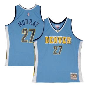 Accattivante Jamal Murray Denver Nuggets 2016/17 Throwback Swingman Jersey Powder Blue