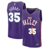 Elegante Kevin Durant Phoenix Suns Youth 2024/25 Fast Break Player Jersey City Edition Purple