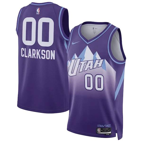 Accattivante Pratico Fantastico Jordan Clarkson Utah Jazz Nike Unisex 2024/25 Swingman Player Jersey City Edition Purple