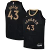 Accattivante Pratico Magnifico Pascal Siakam Toronto Raptors Nike Youth 2022/23 Swingman Jersey City Edition Black