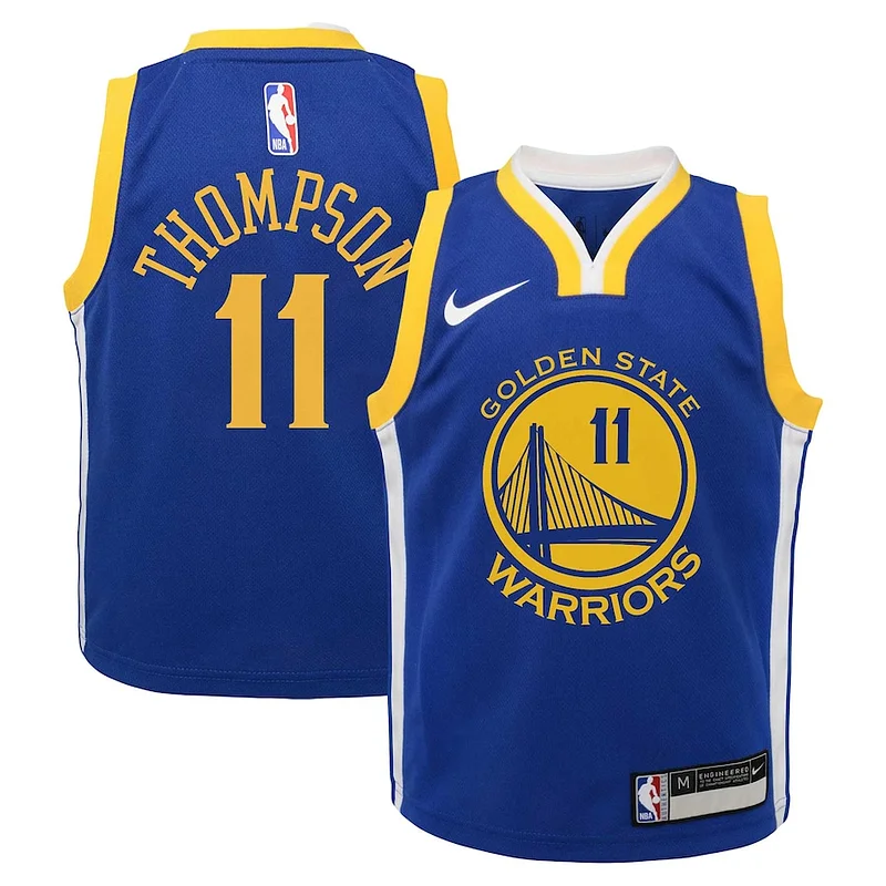 Gorgeous Prestigioso Klay Thompson Golden State Warriors Nike Preschool Dri FIT Swingman Player Jersey Icon Edition Royal