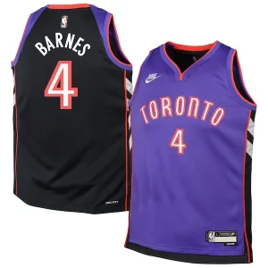 Accattivante Sofisticato Scottie Barnes Toronto Raptors Nike Youth 2024/25 Swingman Jersey Purple Classic Edition