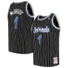 Accattivante Tracy McGrady Orlando Magic 2003/04 Big & Tall Hardwood Classics Swingman Jersey Black/Blue