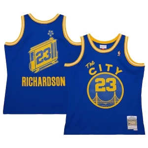 Attraente Accattivante Resistente Jason Richardson Golden State Warriors 2004/05 Hardwood Classics Swingman Jersey Royal