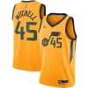 Attraente Donovan Mitchell Utah Jazz Jordan Brand 2020/21 Swingman Jersey Statement Edition Gold