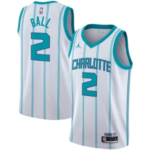 Attraente Eccezionale Sofisticato LaMelo Ball Charlotte Hornets Jordan Brand 2020/21 Swingman Player Jersey Association Edition White
