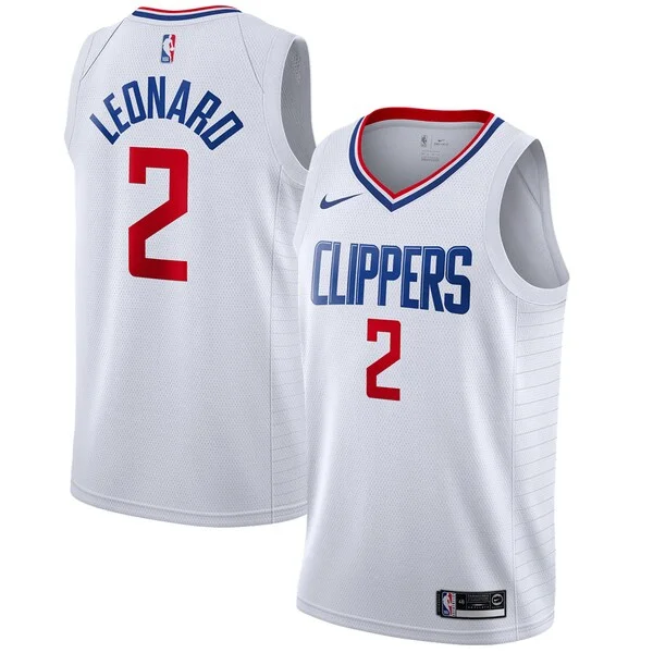 Attraente Elegante Gorgeous Kawhi Leonard LA Clippers Nike 2019/2020 Swingman Jersey Association Edition White