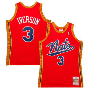 Incantevole Allen Iverson Philadelphia 76ers 2004/05 Hardwood Classics Swingman Jersey Red
