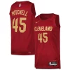 Attraente Gorgeous Magnifico Donovan Mitchell Cleveland Cavaliers Nike Swingman Player Jersey Icon Edition Wine