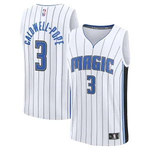 Attraente Kentavious Caldwell Pope Orlando Magic Youth Fast Break Replica Player Jersey Association Edition White