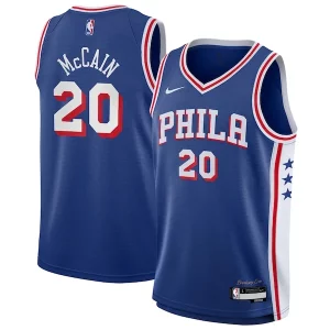 Attraente Lussuoso Jared McCain Philadelphia 76ers Nike Youth Swingman Jersey Icon Edition Royal