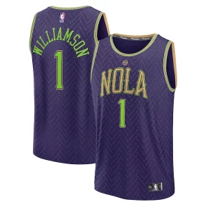 Comodo Zion Williamson New Orleans Pelicans 2024/25 Fast Break Player Jersey City Edition Purple