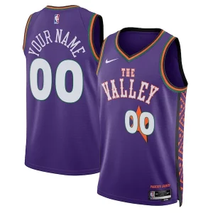 Attraente Pratico Phoenix Suns Nike Unisex 2024/25 Custom Swingman Jersey City Edition Purple