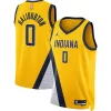 Eccezionale Resistente Carino Tyrese Haliburton Indiana Pacers Jordan Brand Unisex Swingman Jersey Statement Edition Gold