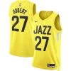 Attraente Rudy Gobert Utah Jazz Nike Unisex Swingman Jersey Icon Edition Gold