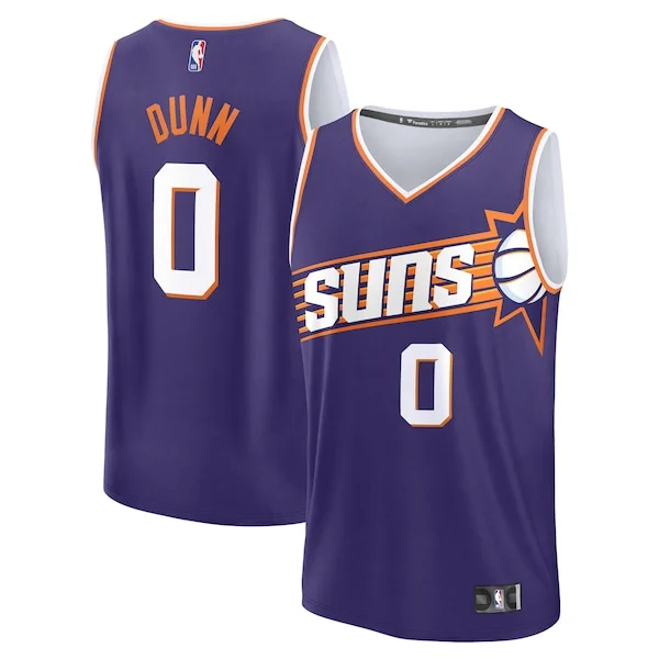 Sofisticato Splendido Gorgeous Ryan Dunn Phoenix Suns Youth 2024 NBA Draft Fast Break Player Jersey Icon Edition Purple