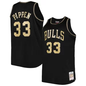 Attraente Scottie Pippen Chicago Bulls Big & Tall Hardwood Classics 1997/98 Swingman Jersey Black