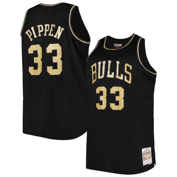 Attraente Scottie Pippen Chicago Bulls Big & Tall Hardwood Classics 1997/98 Swingman Jersey Black