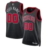 Attraente Versatile Comodo Chicago Bulls Jordan Brand Unisex 2022/23 Swingman Custom Jersey Statement Edition Black