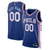 Attraente Versatile Magnifico Philadelphia 76ers Nike 2021/22 Diamond Swingman Custom Jersey Icon Edition Royal