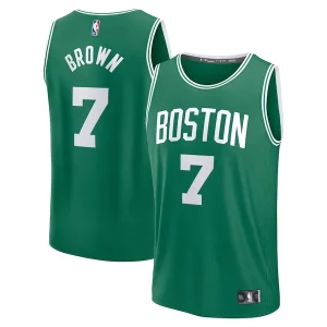 Classico Carino Pratico Jaylen Brown Boston Celtics Fast Break Replica Player Jersey Icon Edition Kelly Green