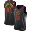 Bellissimo Cleveland Cavaliers Nike Swingman Custom Jersey Black Statement Edition