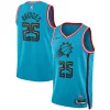 Bellissimo Fascinante Attraente Mikal Bridges Phoenix Suns Nike Unisex 2022/23 Swingman Jersey City Edition Turquoise