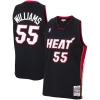 Bellissimo Lussuoso Jason Williams Miami Heat 2005/06 Hardwood Classics Swingman Jersey Black