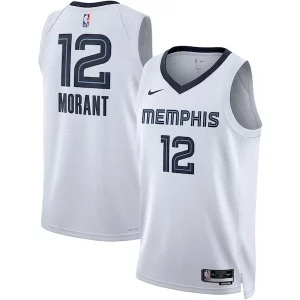 Bellissimo Ottimo Ja Morant Memphis Grizzlies Nike Unisex Swingman Jersey Association Edition White/Navy