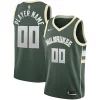 Bellissimo Ottimo Milwaukee Bucks Nike Swingman Custom Jersey Green Icon Edition