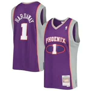 Bellissimo Prestigioso Gorgeous Penny Hardaway Phoenix Suns 2001/02 Hardwood Classics Swingman Jersey Purple/White