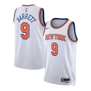 Bellissimo RJ Barrett New York Knicks Nike Unisex Swingman Jersey Association Edition White
