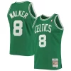 Bellissimo Resistente Antoine Walker Boston Celtics 2001/02 Hardwood Classics Swingman Jersey Kelly Green