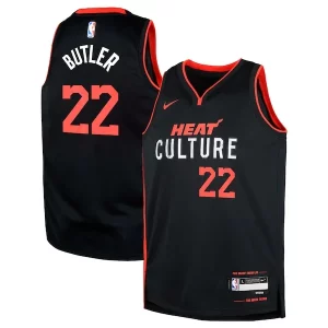 Bellissimo Resistente Jimmy Butler Miami Heat Nike Youth Swingman Replica Jersey City Edition Black