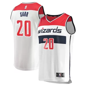 Comodo Elegante Alexandre Sarr Washington Wizards Youth Fast Break Replica Player Jersey Association Edition White