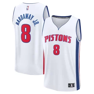 Bellissimo Stupendo Raffinato Tim Hardaway Jr. Detroit Pistons Fast Break Replica Player Jersey Association Edition White
