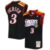 Bellissimo Versatile Allen Iverson Philadelphia 76ers Hardwood Classics 2006/07 Swingman Jersey Black