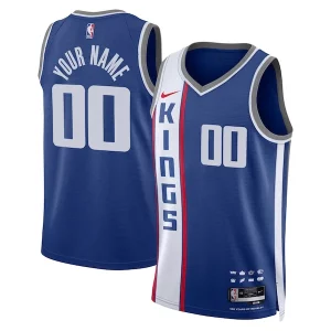 Bellissimo Versatile Duraturo Sacramento Kings Nike Unisex 2023/24 Custom Swingman Jersey Blue City Edition