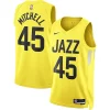 Carino Attraente Comodo Donovan Mitchell Utah Jazz Nike Unisex Swingman Jersey Icon Edition Gold