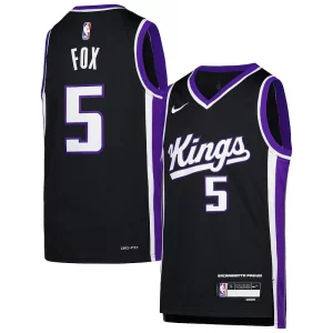 Carino Delizioso De'Aaron Fox Sacramento Kings Nike Youth Swingman Jersey Icon Edition Purple