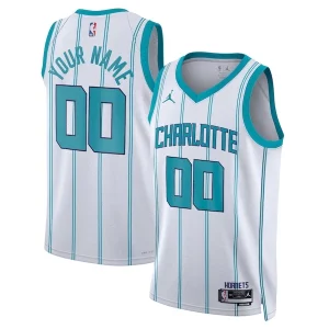 Carino Delizioso Moderno Charlotte Hornets Jordan Brand Unisex Swingman Custom Jersey White Association Edition