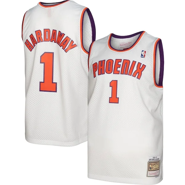 Carino Duraturo Penny Hardaway Phoenix Suns 2001/02 Hardwood Classics Swingman Jersey White/Purple