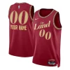 Carino Fantastico Cool Cleveland Cavaliers Nike Unisex 2023/24 Custom Swingman Jersey Wine City Edition