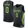 Carino Incantevole Jayson Tatum Boston Celtics Nike Unisex 2024/25 Swingman Player Jersey City Edition Black