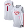 Carino James Harden Philadelphia 76ers Nike Unisex 2022/23 Swingman Jersey City Edition White